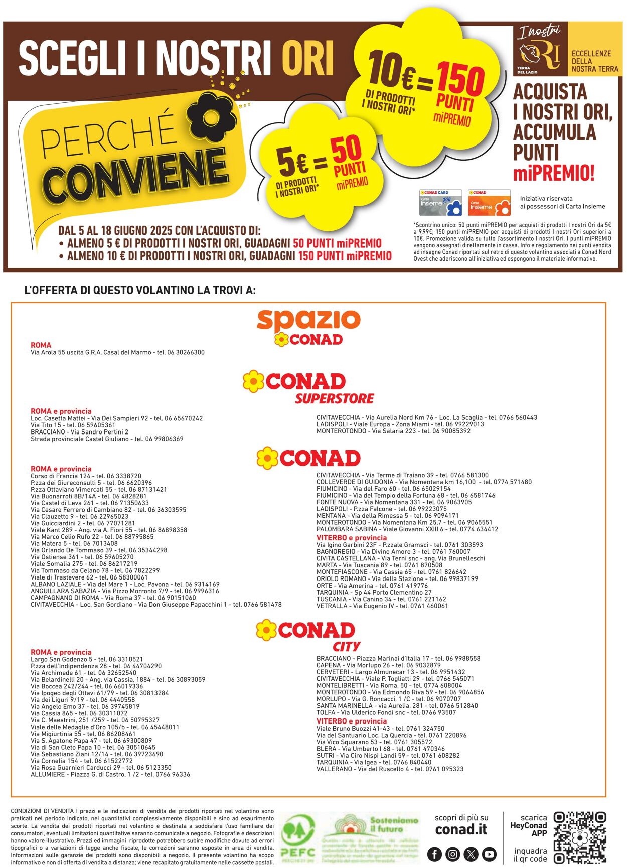 Volantino Conad 08.06.2025 - 08.06.2025