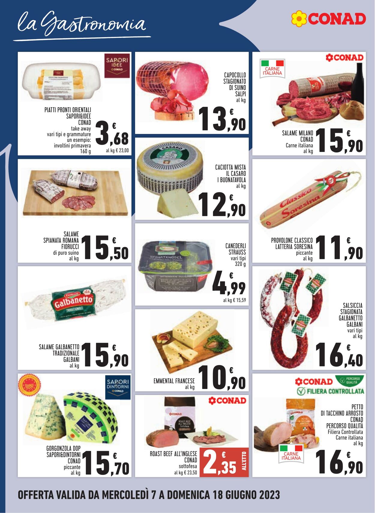 Volantino Conad 07.06.2023 - 18.06.2023