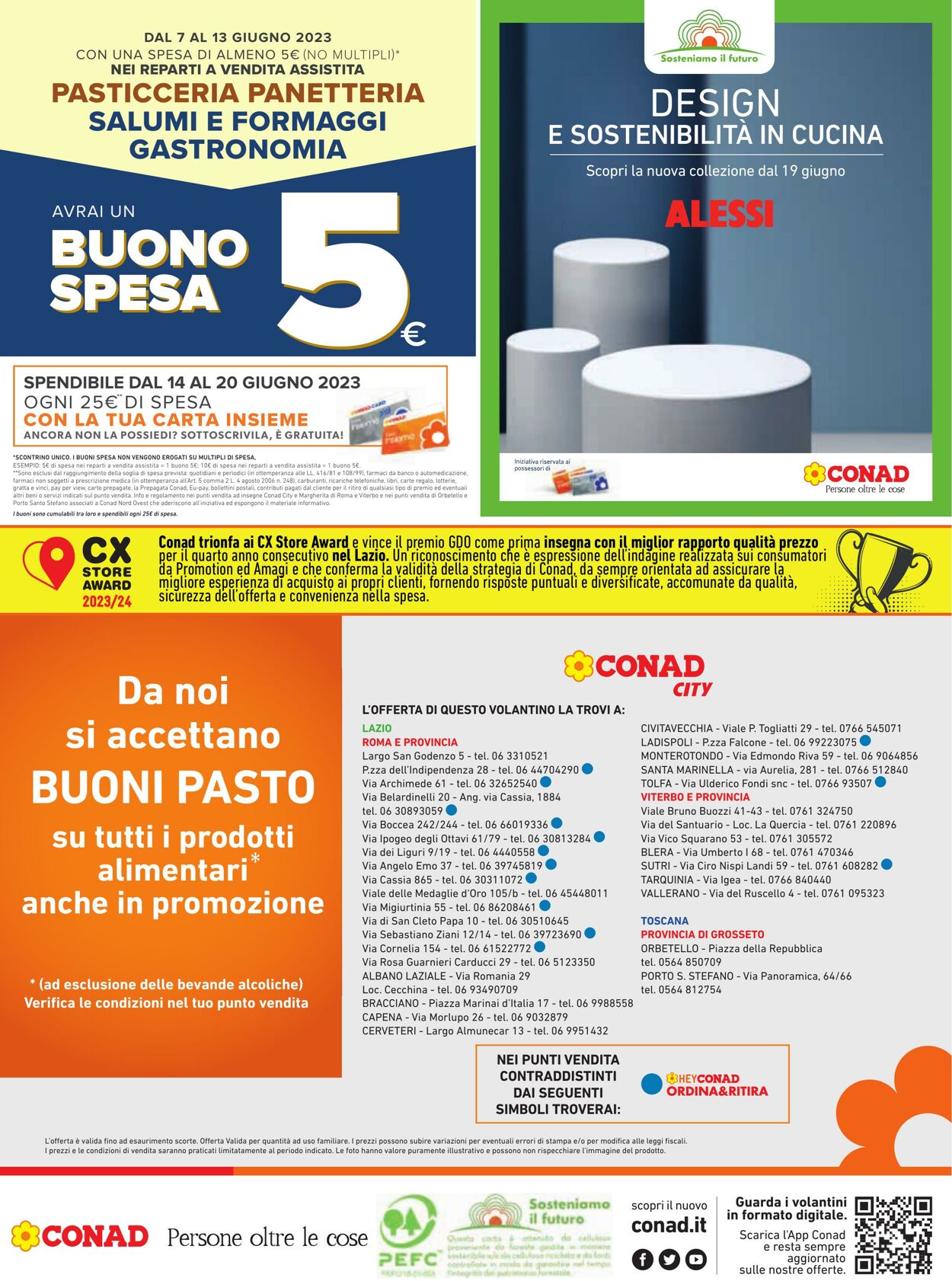 Volantino Conad 07.06.2023 - 18.06.2023