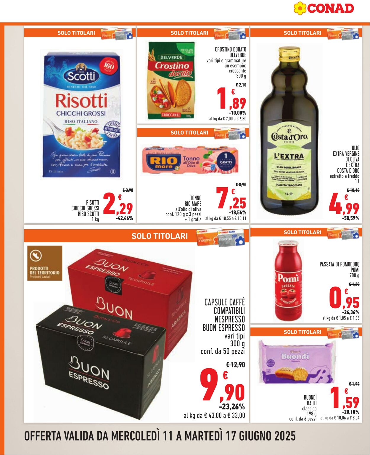 Volantino Conad 09.06.2025 - 09.06.2025