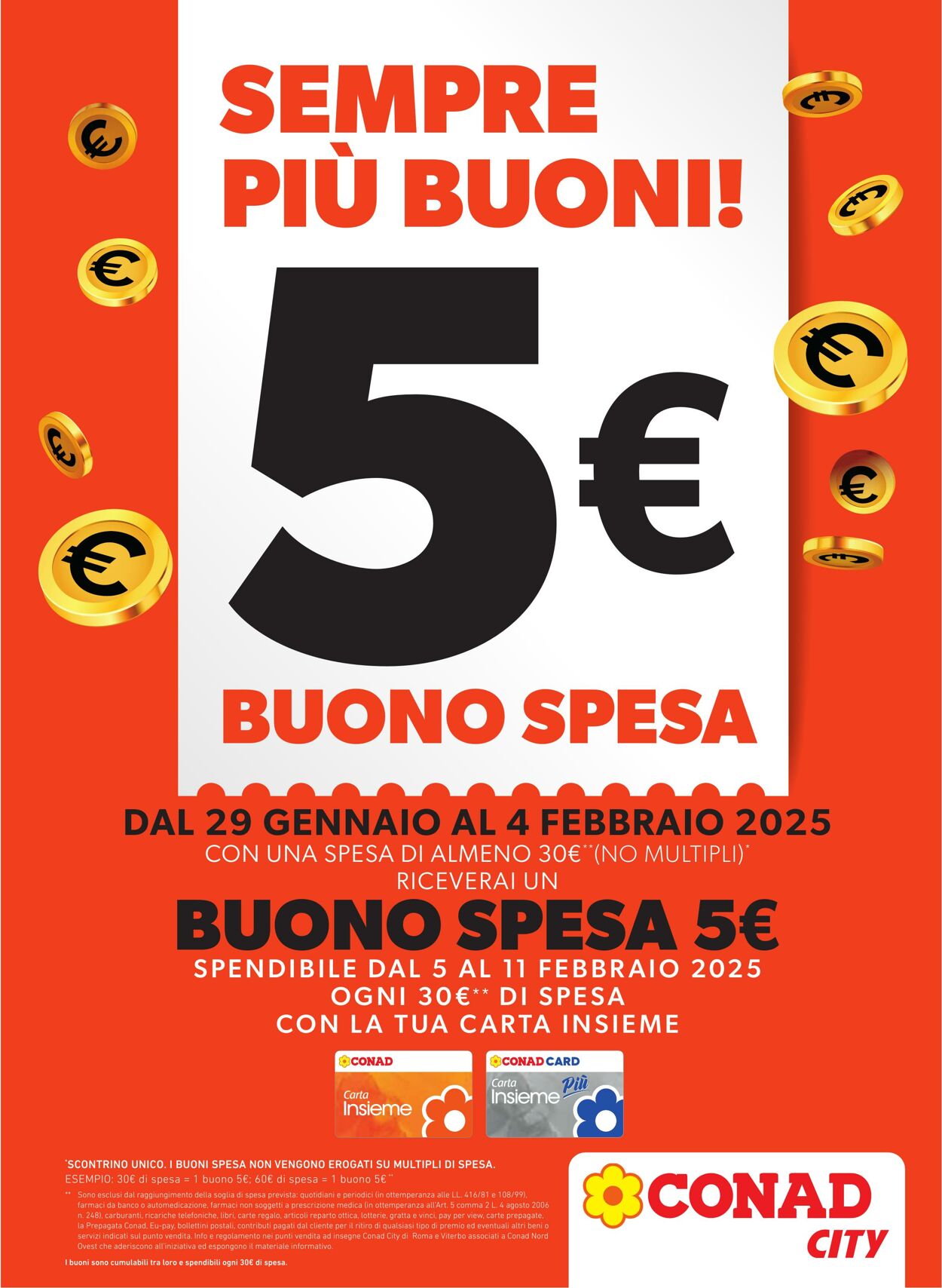 Volantino Conad 29.01.2025 - 11.02.2025