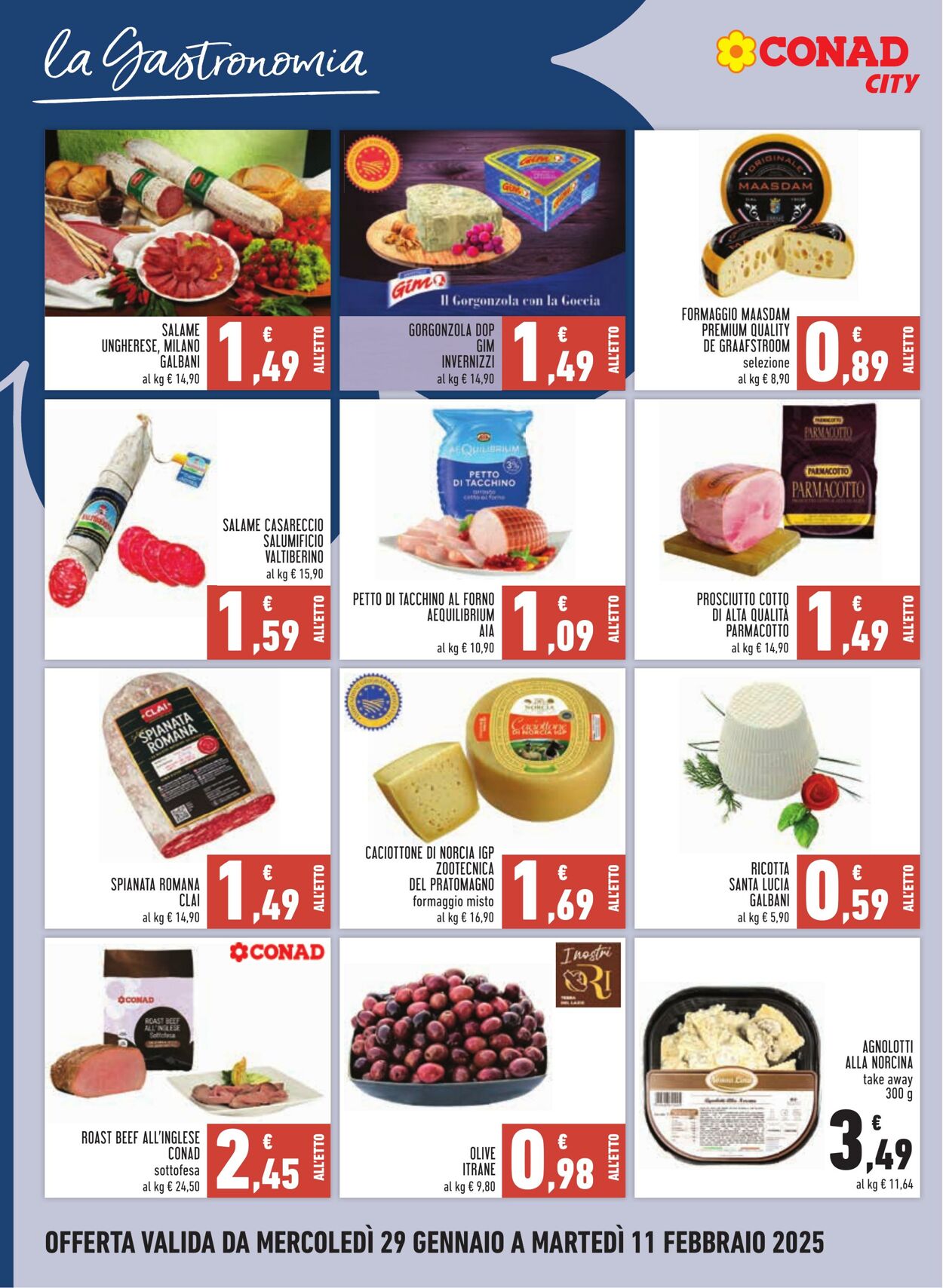 Volantino Conad 29.01.2025 - 11.02.2025