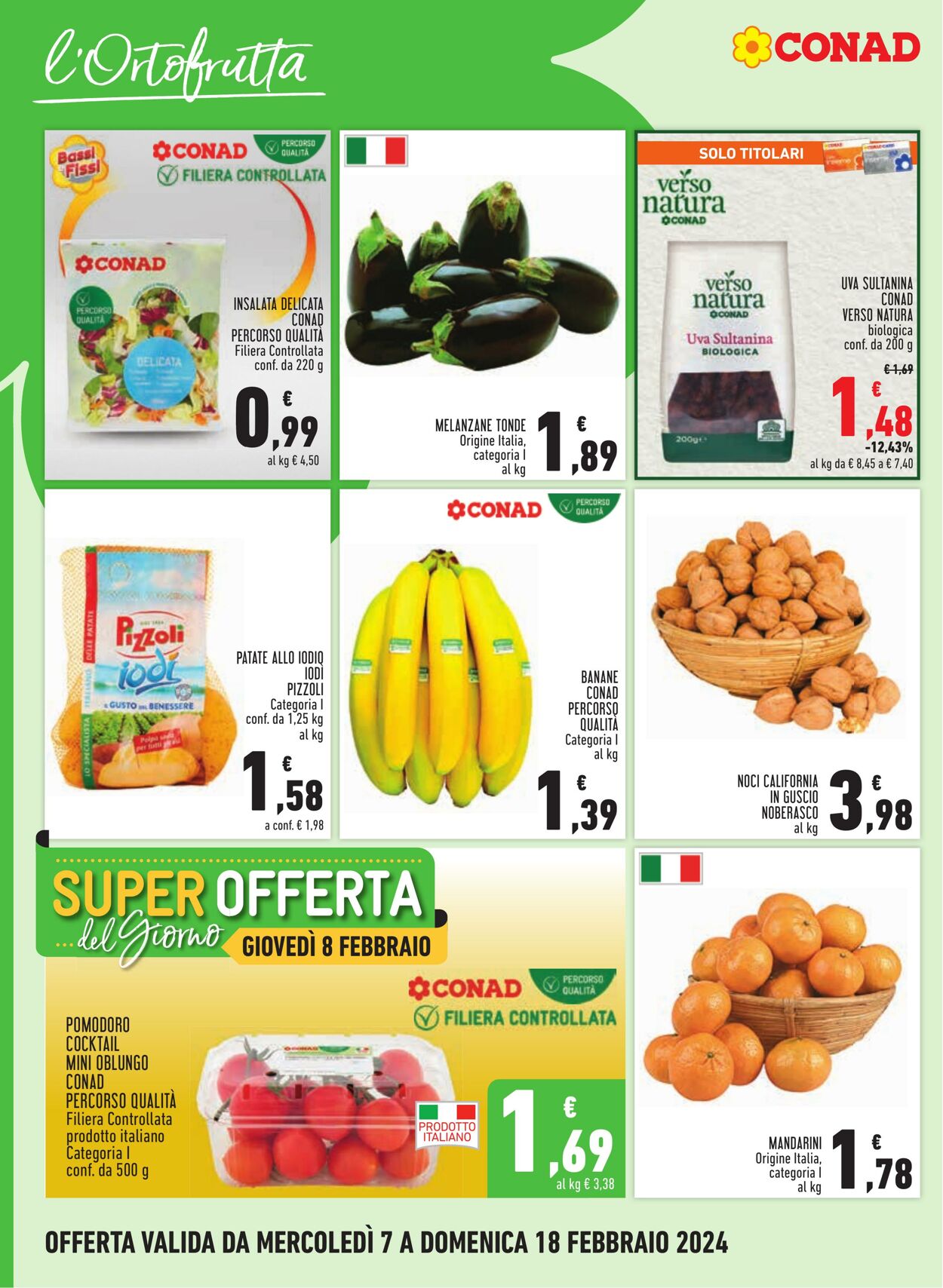 Volantino Conad 07.02.2024 - 18.02.2024