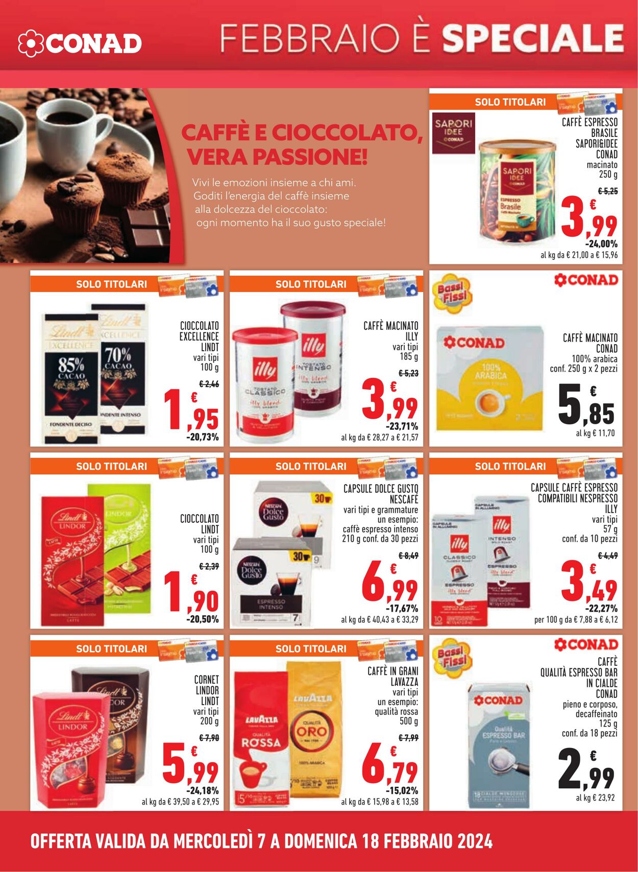 Volantino Conad 07.02.2024 - 18.02.2024