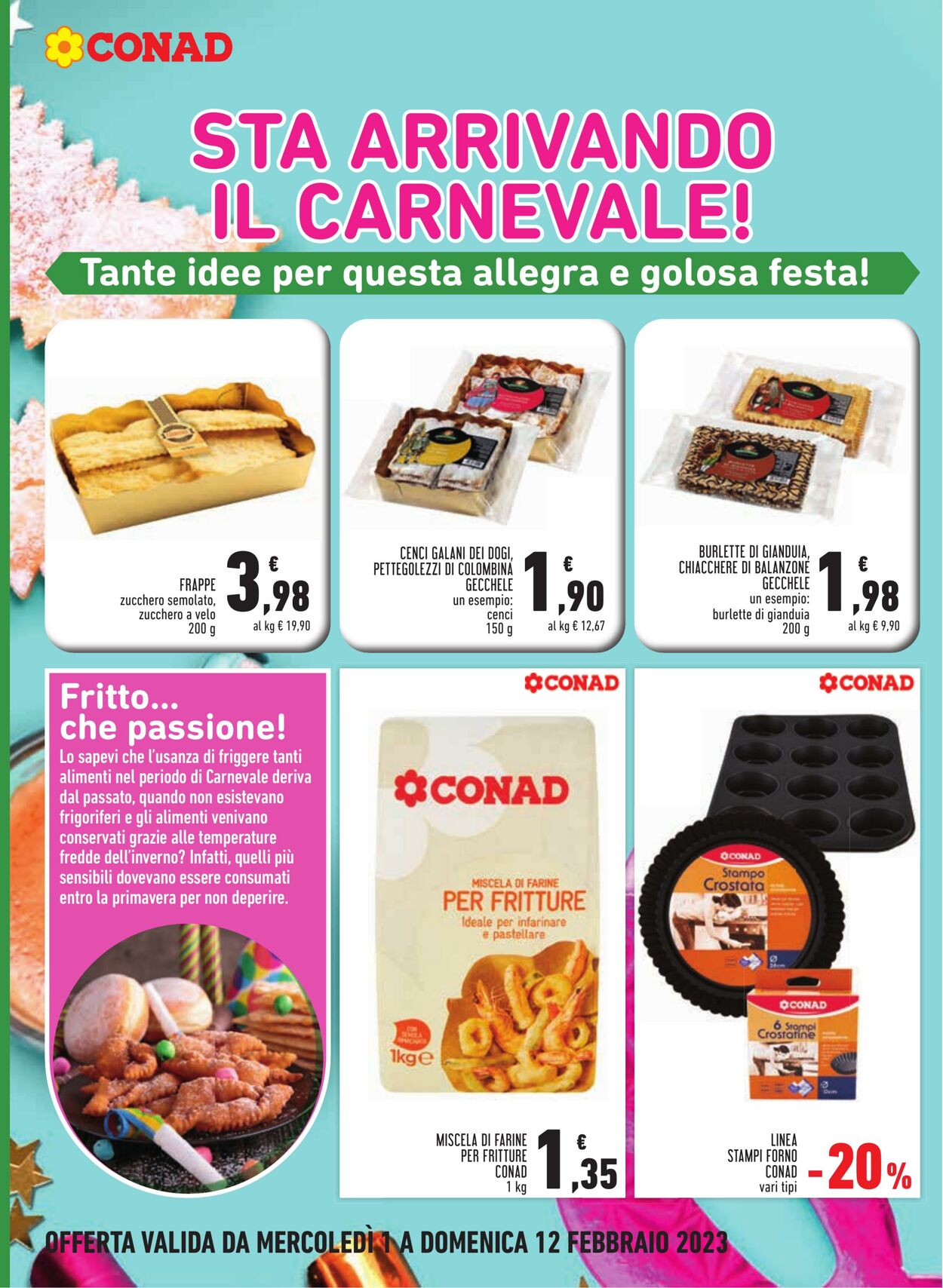 Volantino Conad 01.02.2023 - 12.02.2023