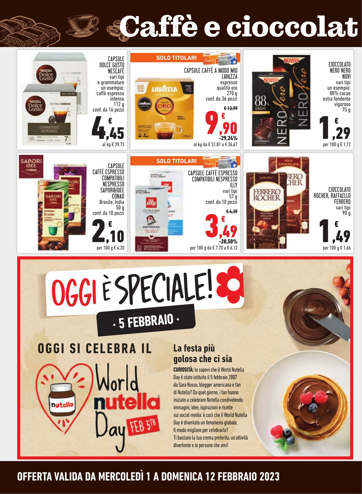 Volantino Conad 01.02.2023 - 12.02.2023