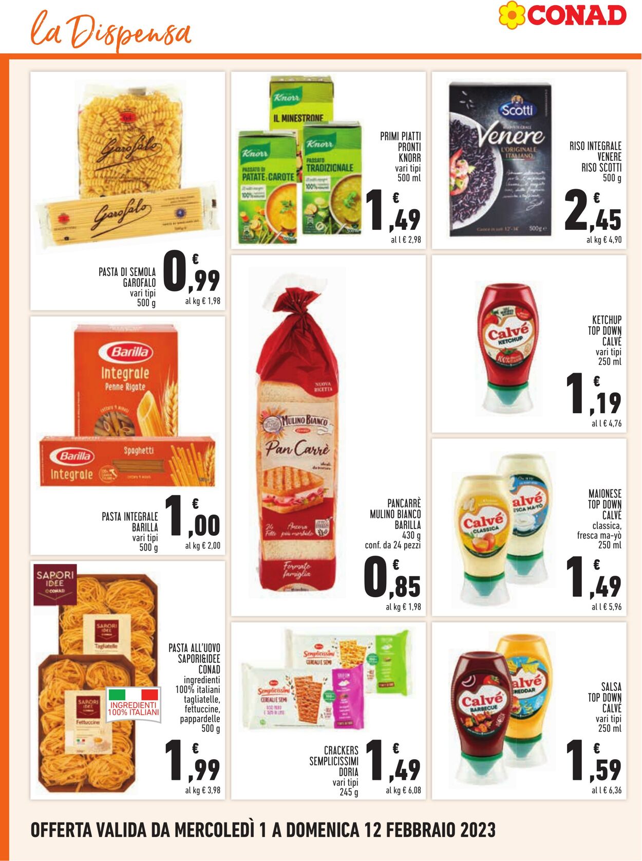 Volantino Conad 01.02.2023 - 12.02.2023