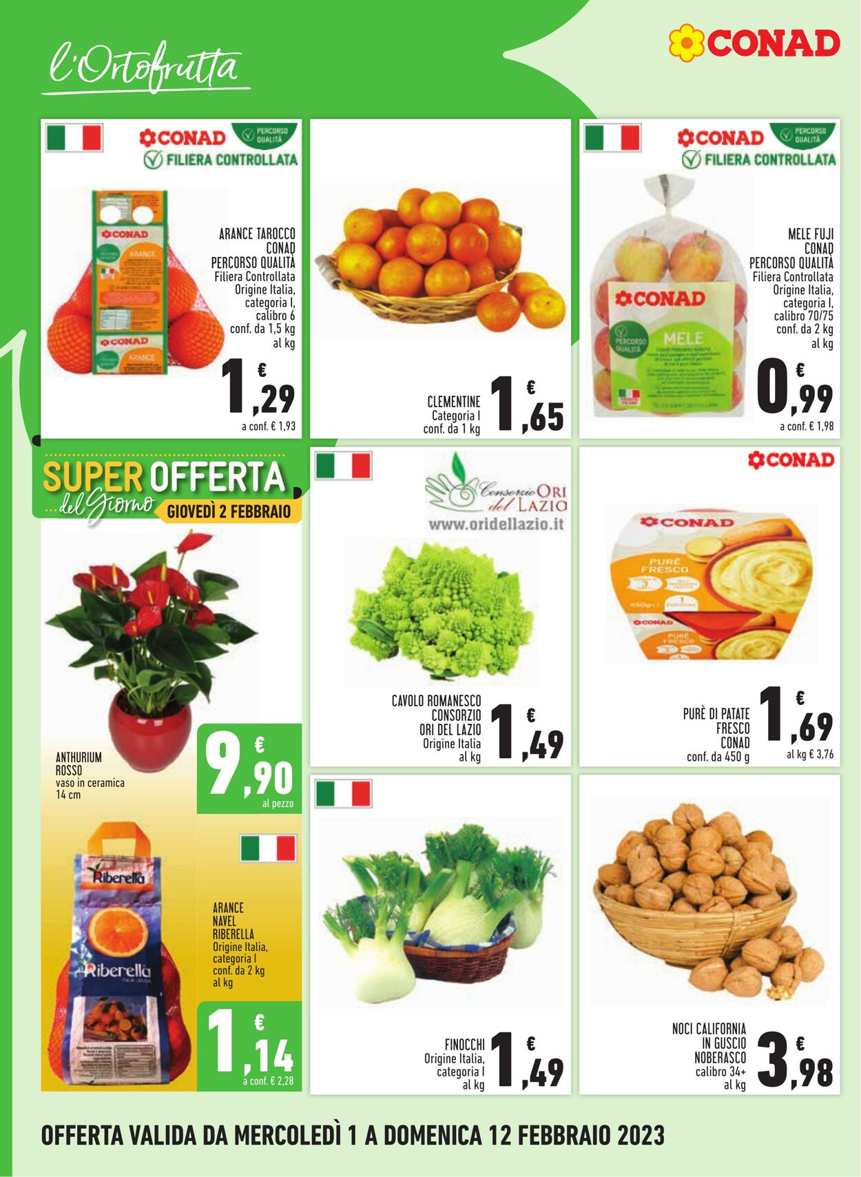 Volantino Conad 01.02.2023 - 12.02.2023