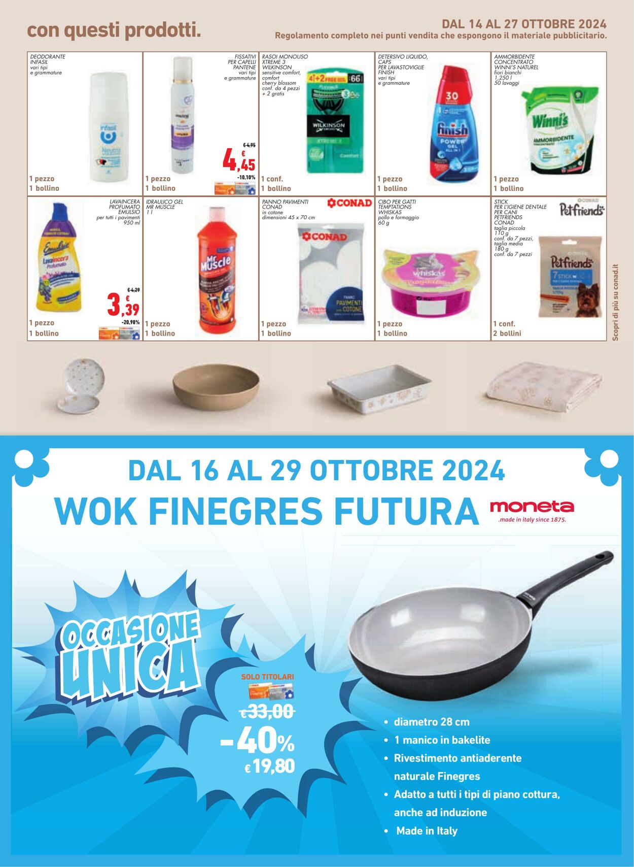 Volantino Conad 16.10.2024 - 29.10.2024