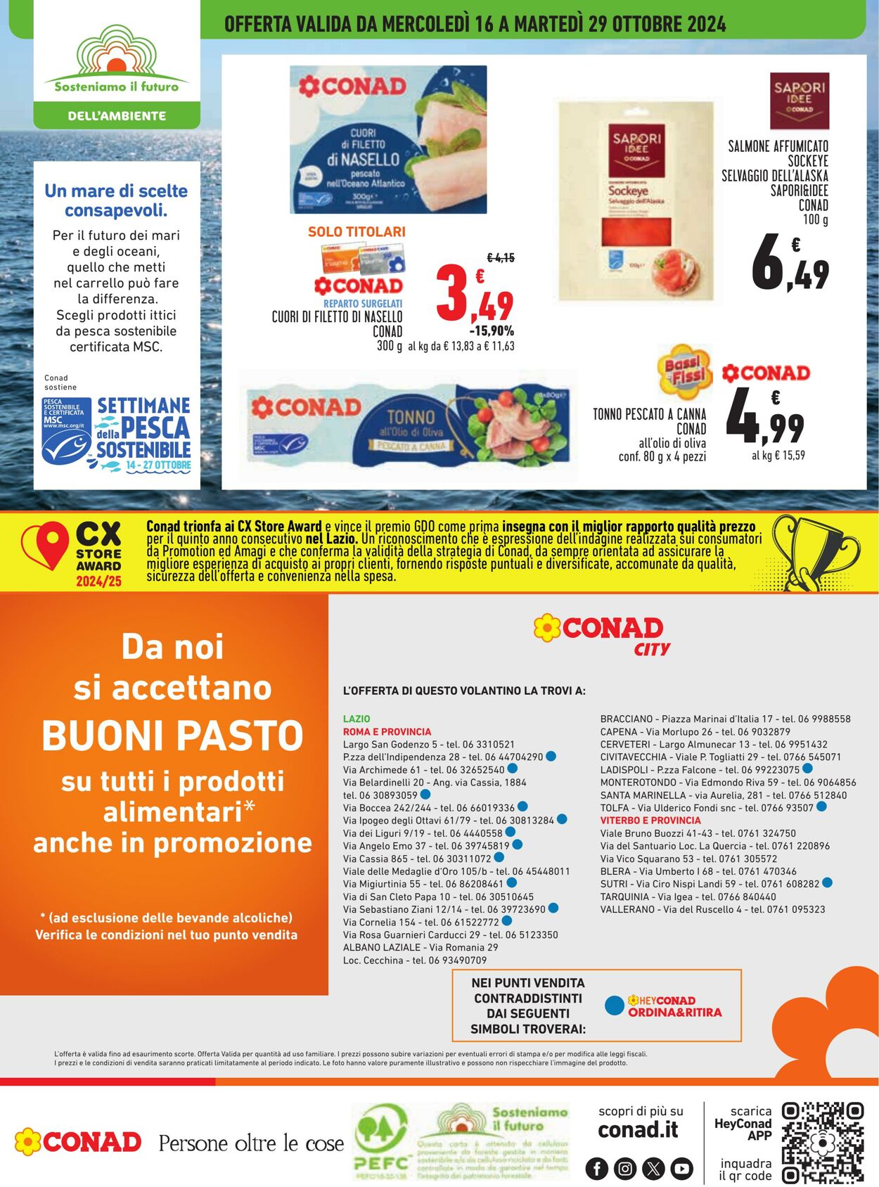 Volantino Conad 16.10.2024 - 29.10.2024