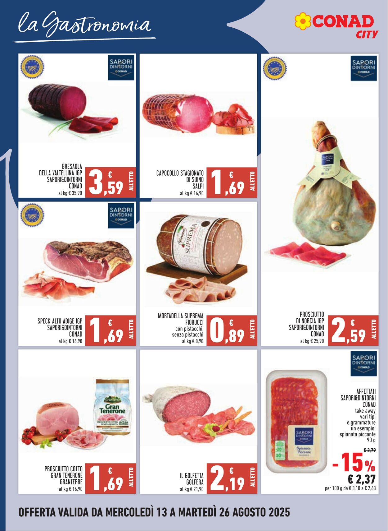 Volantino Conad 20.08.2025 - 20.08.2025