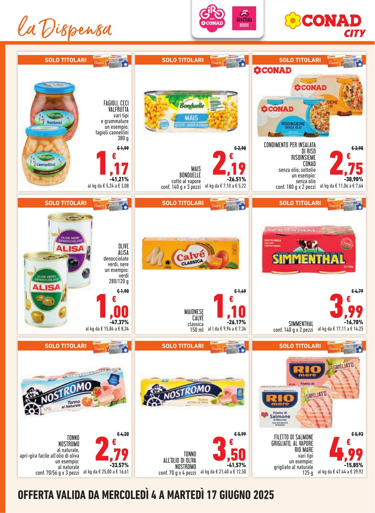 Volantino Conad 01.06.2025 - 01.06.2025