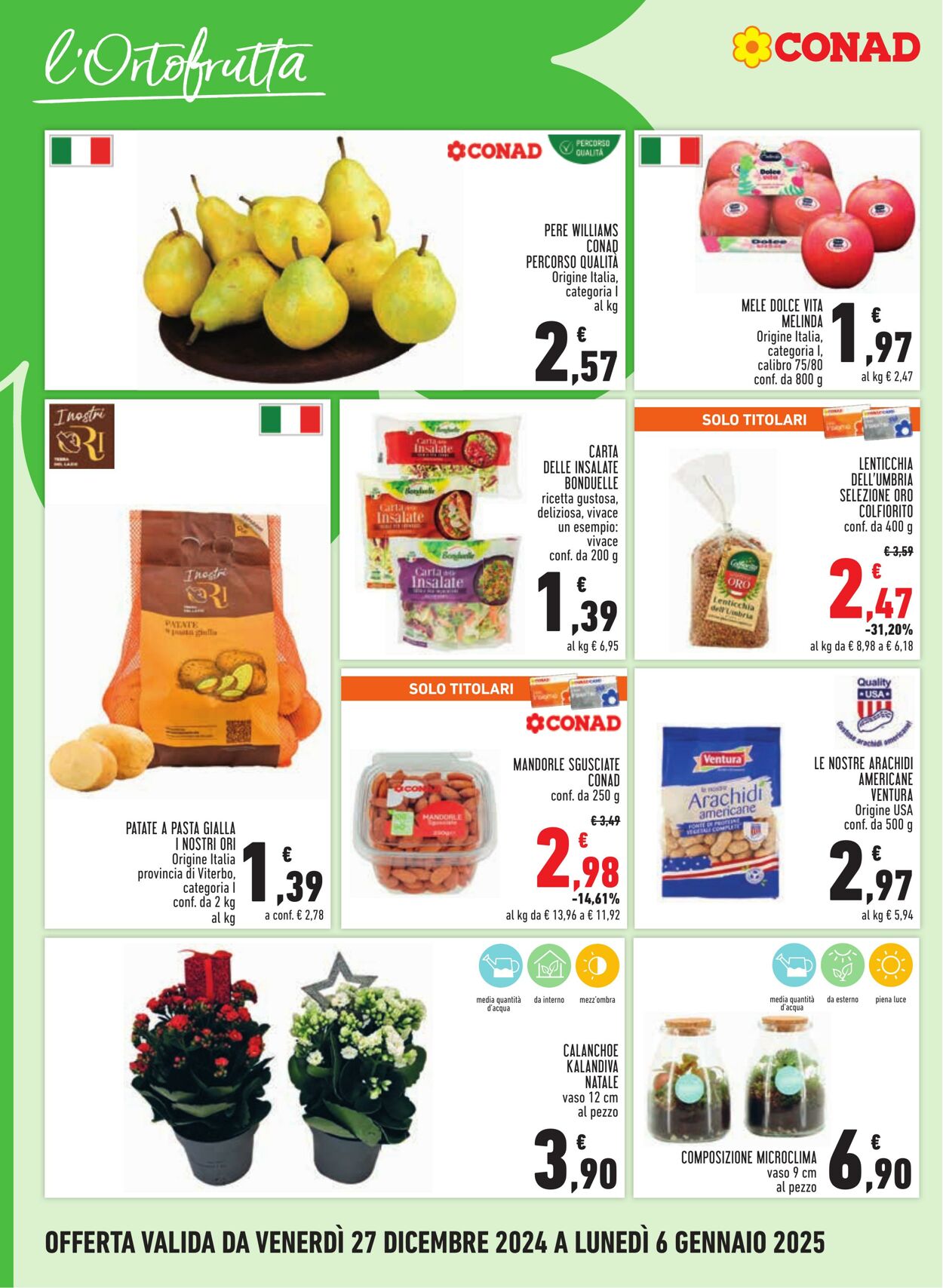 Volantino Conad 27.12.2024 - 06.01.2025