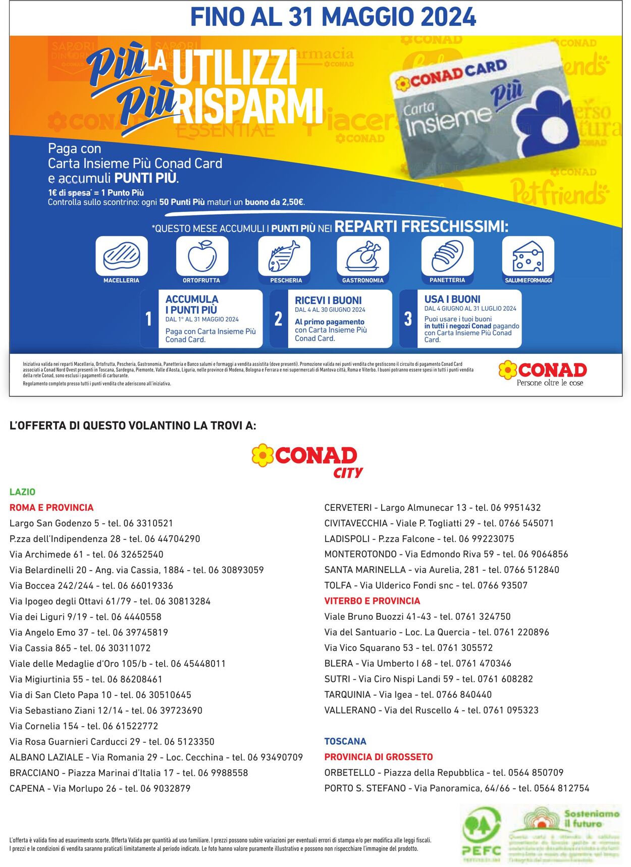 Volantino Conad 15.05.2024 - 11.06.2024