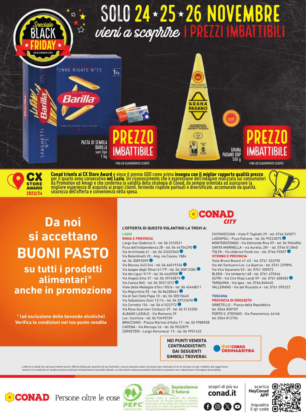 Volantino Conad 22.11.2023 - 30.11.2023