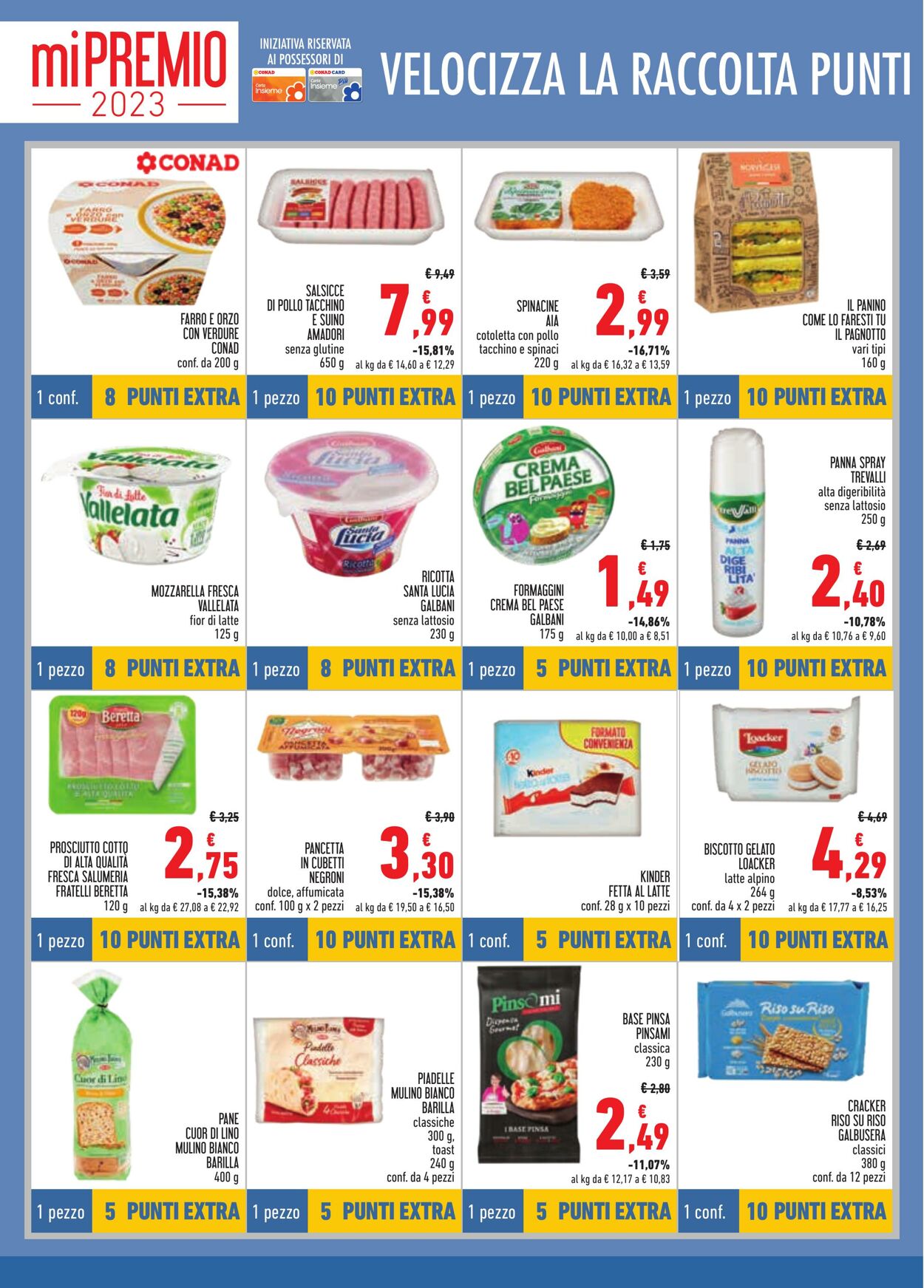 Volantino Conad 16.08.2023 - 12.09.2023