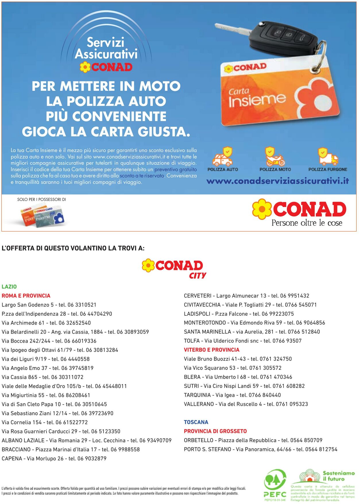 Volantino Conad 16.08.2023 - 12.09.2023