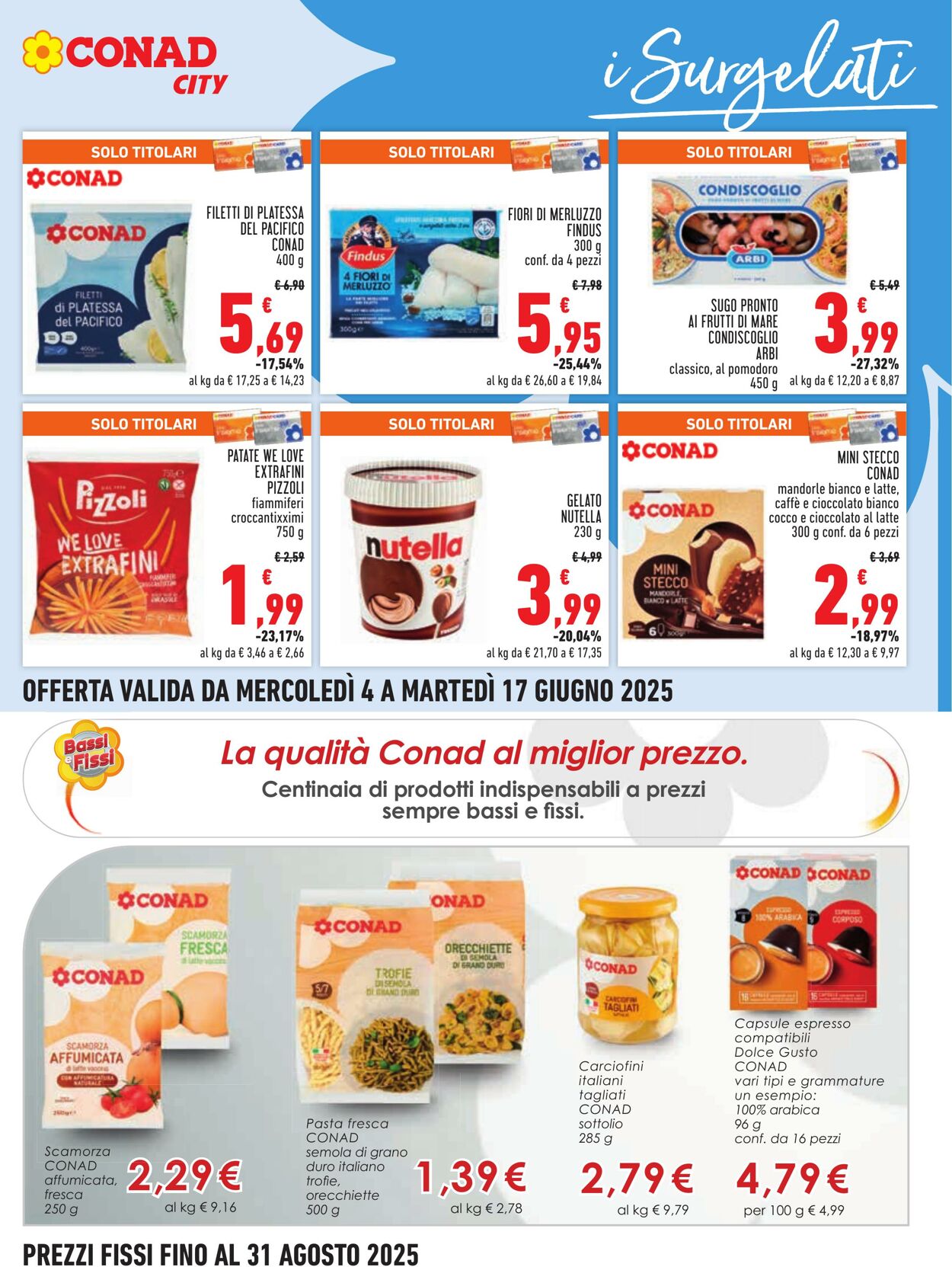 Volantino Conad 04.06.2025 - 04.06.2025