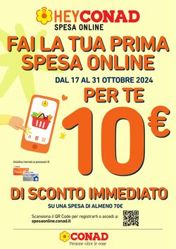 Volantino Conad 17.10.2024 - 31.10.2024