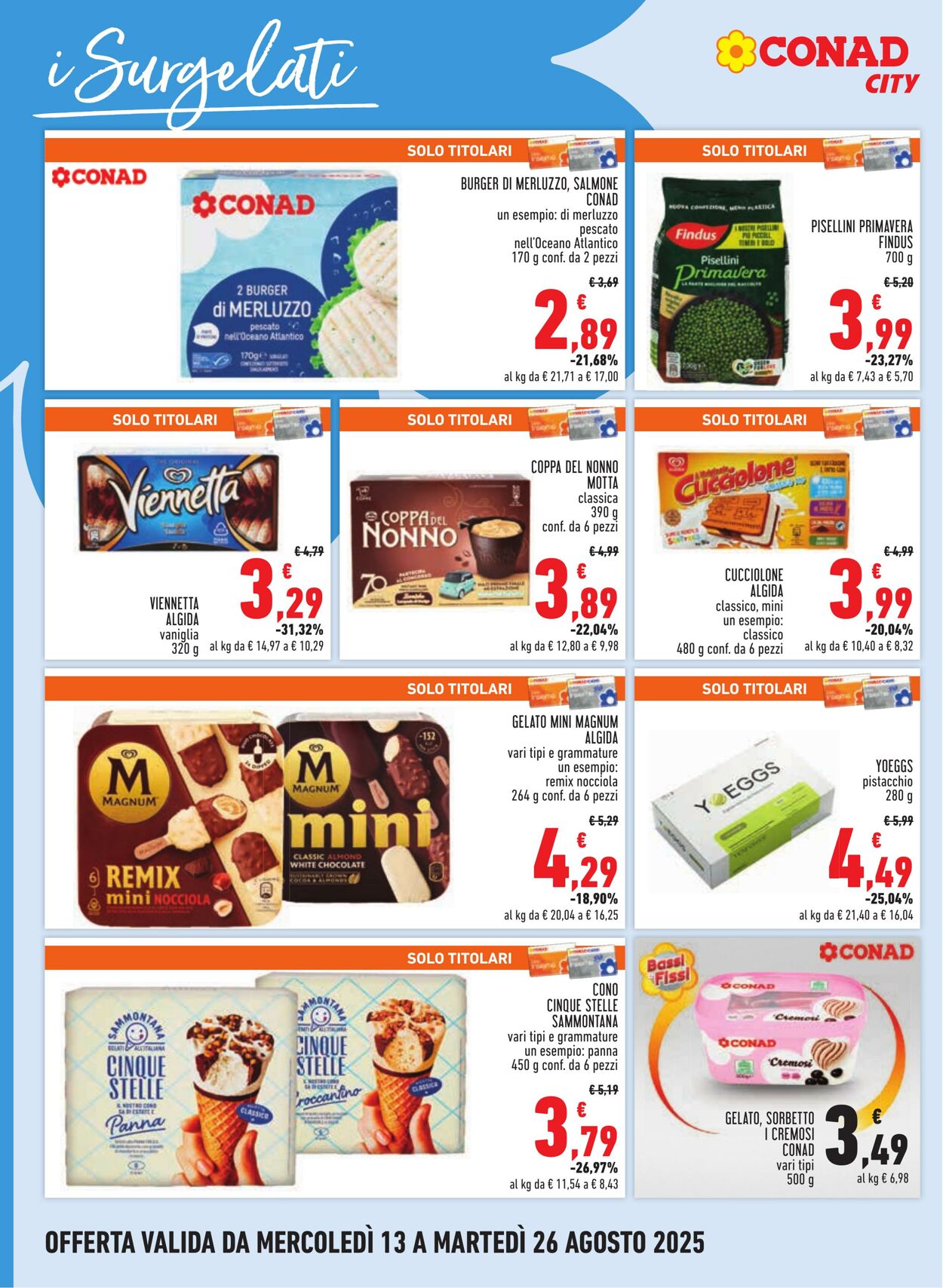 Volantino Conad 19.08.2025 - 19.08.2025