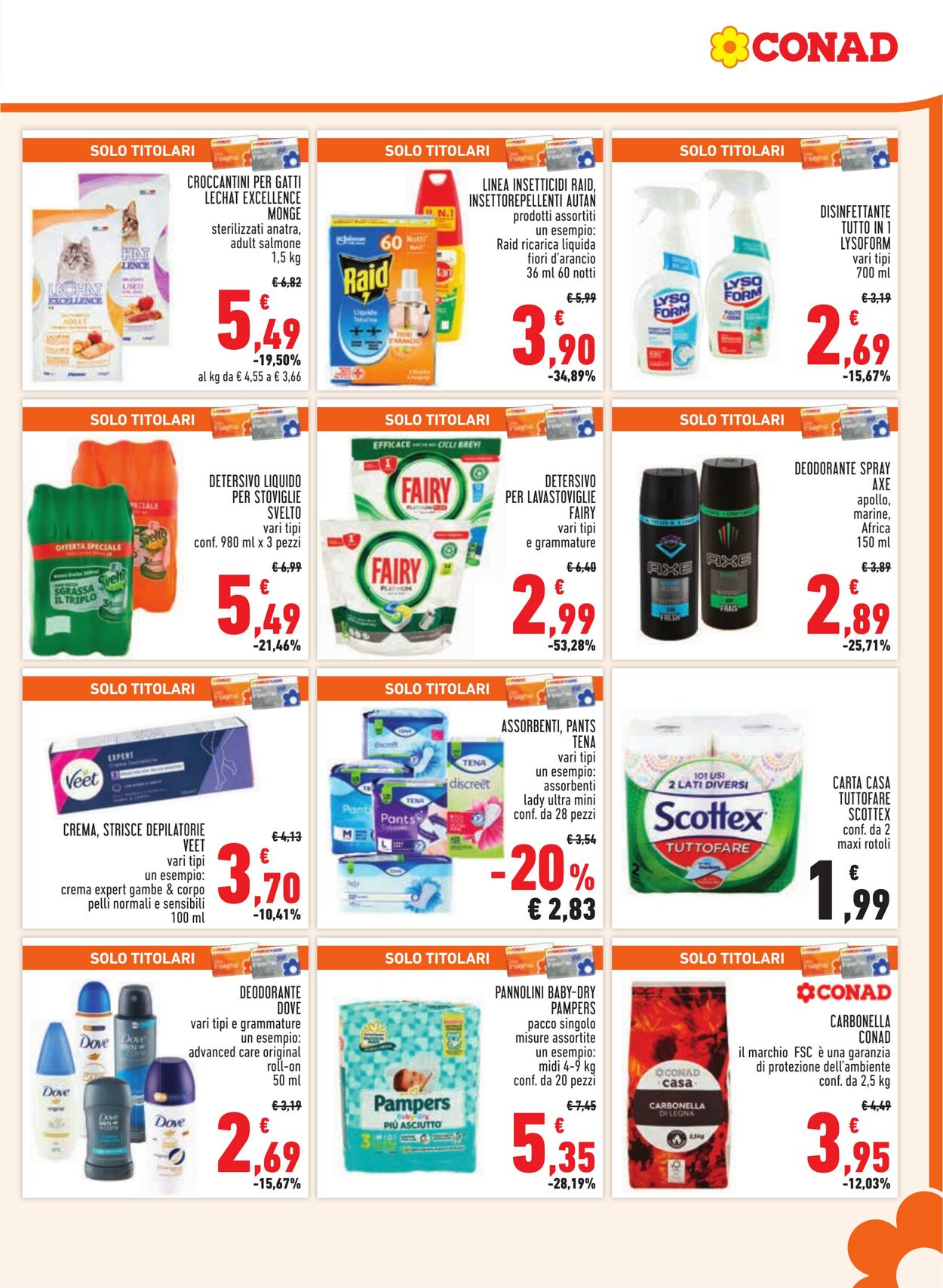 Volantino Conad 10.07.2024 - 23.07.2024