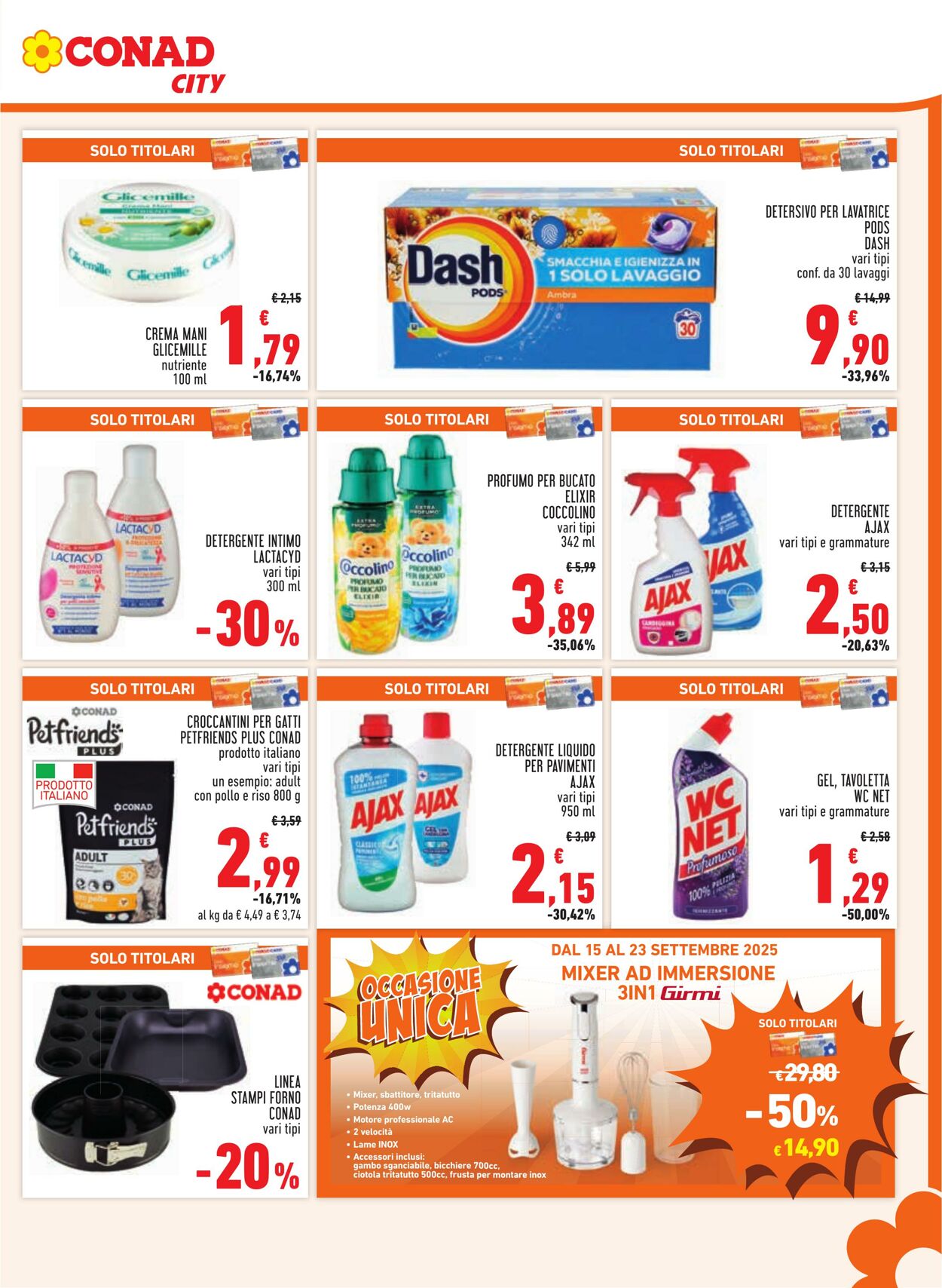 Volantino Conad 09.09.2025 - 09.09.2025