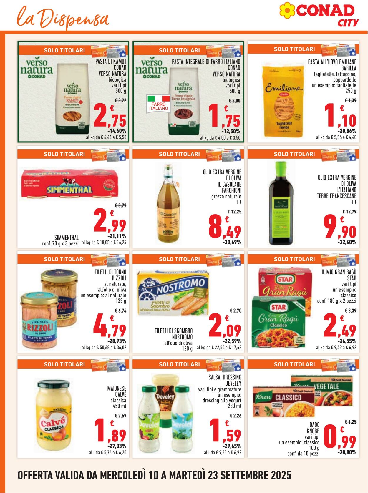 Volantino Conad 11.09.2025 - 11.09.2025
