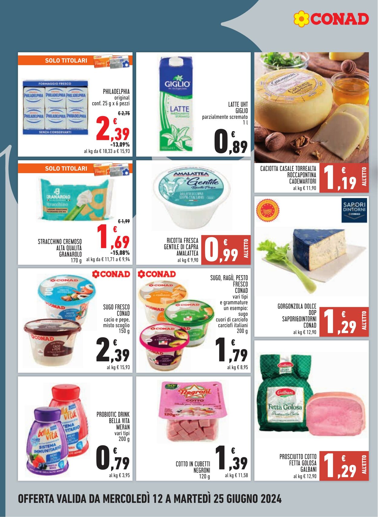 Volantino Conad 12.06.2024 - 25.06.2024