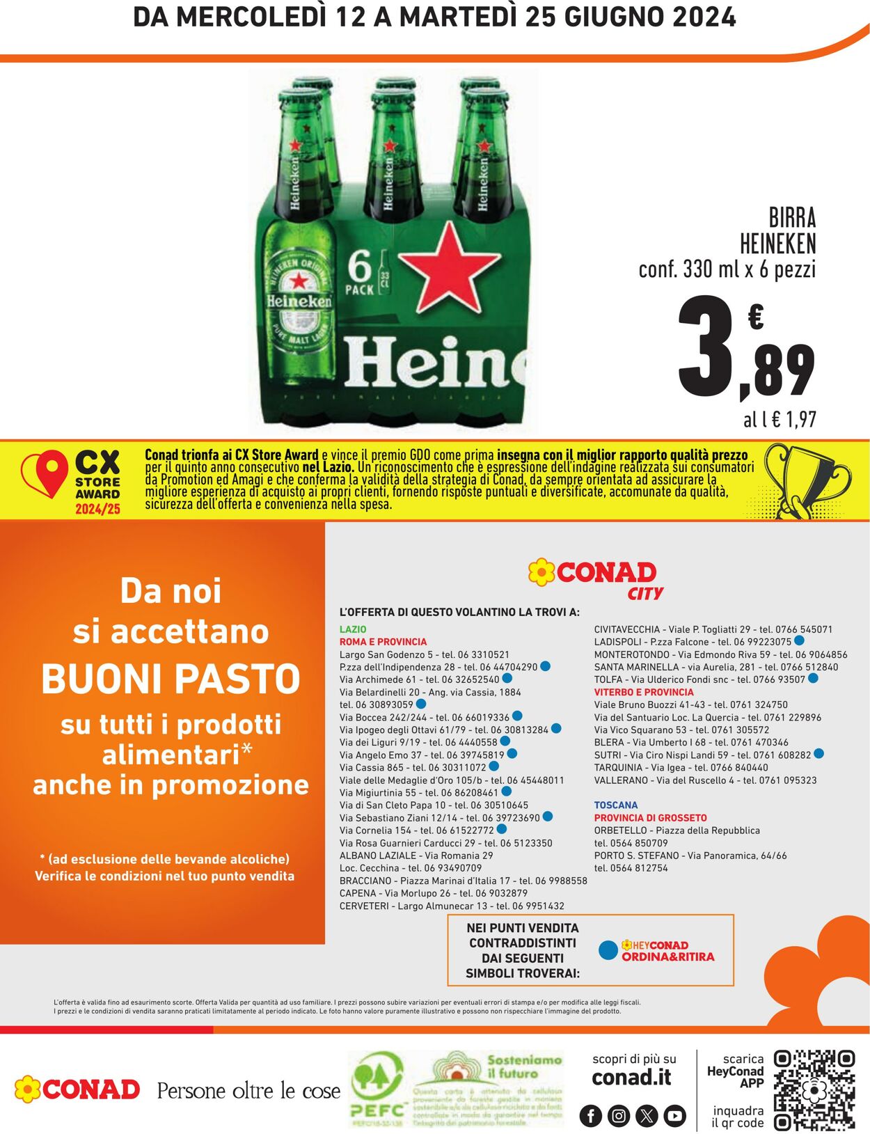 Volantino Conad 12.06.2024 - 25.06.2024