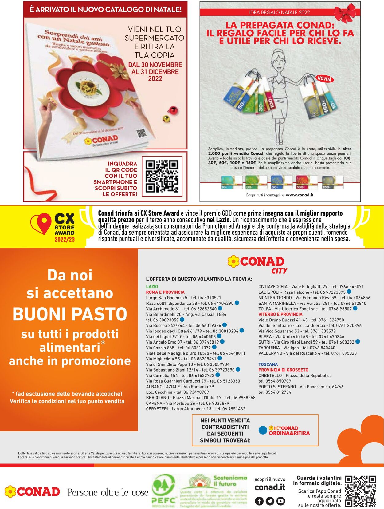 Volantino Conad 30.11.2022 - 11.12.2022