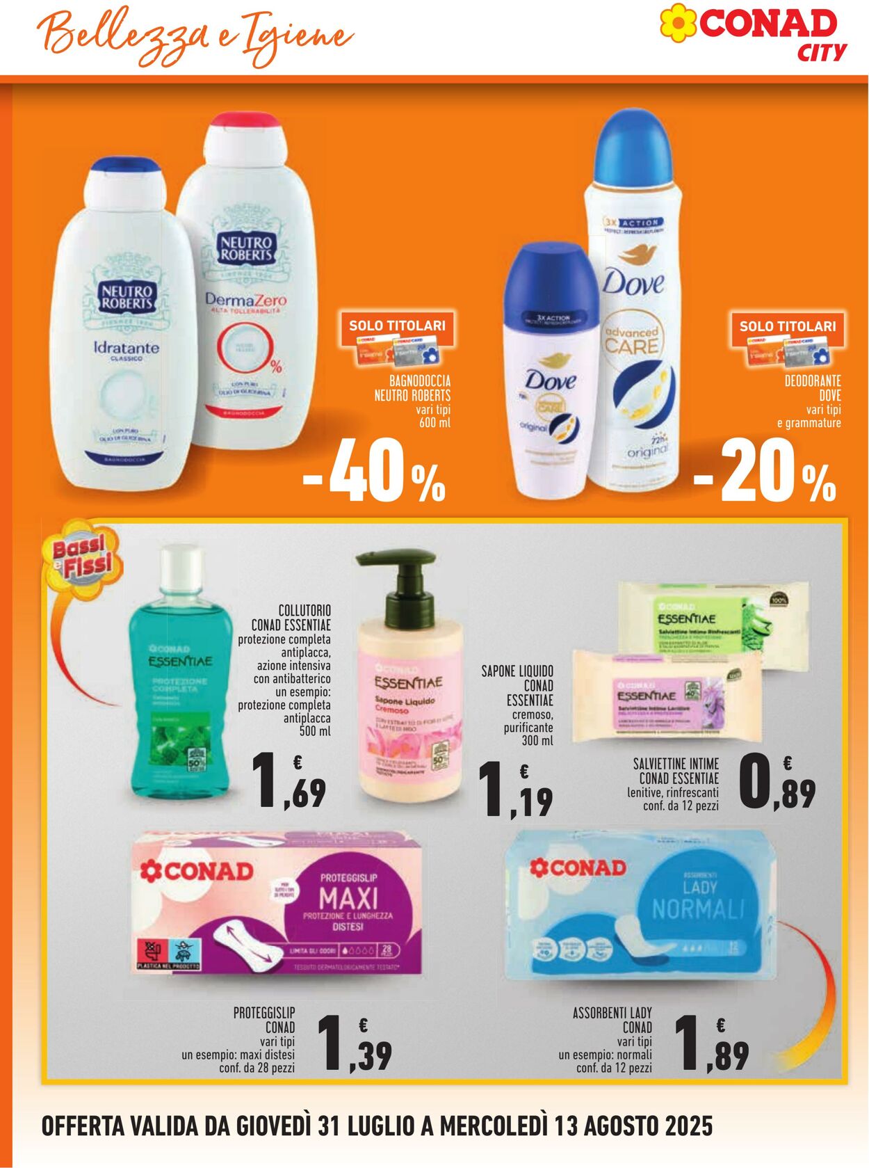 Volantino Conad 09.08.2025 - 09.08.2025