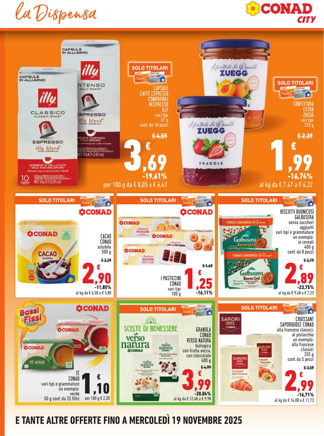 Volantino Conad 01.11.2025 - 01.11.2025