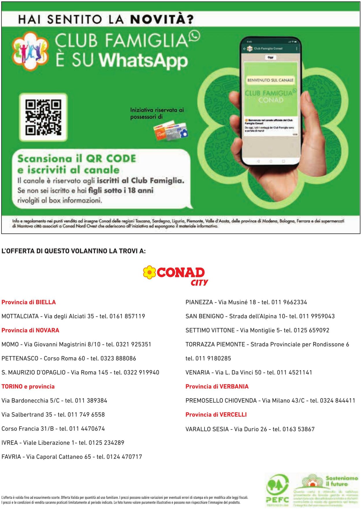 Volantino Conad 02.01.2025 - 29.01.2025