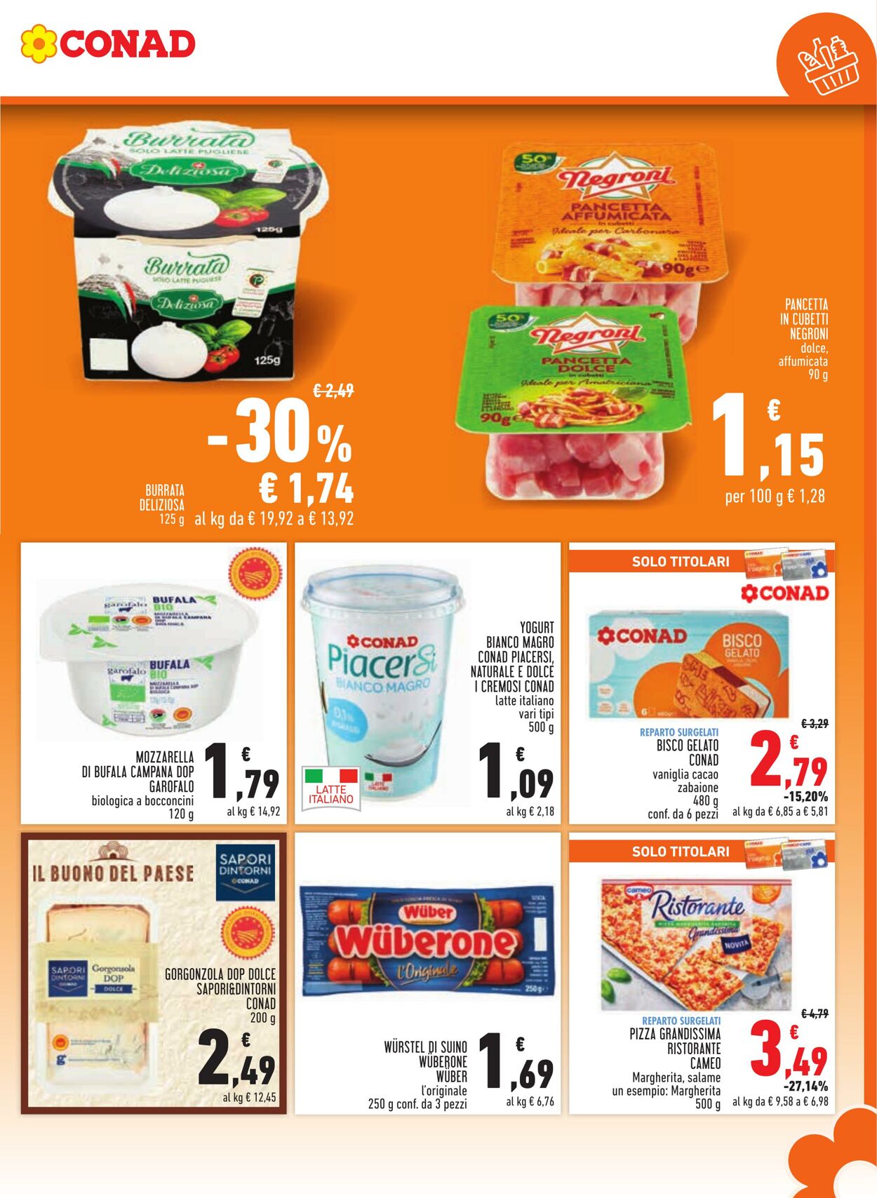 Volantino Conad 22.08.2024 - 04.09.2024