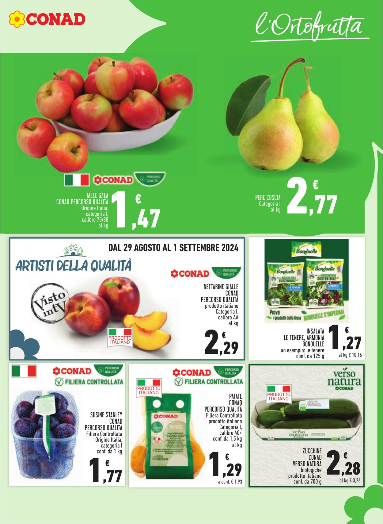 Volantino Conad 22.08.2024 - 04.09.2024