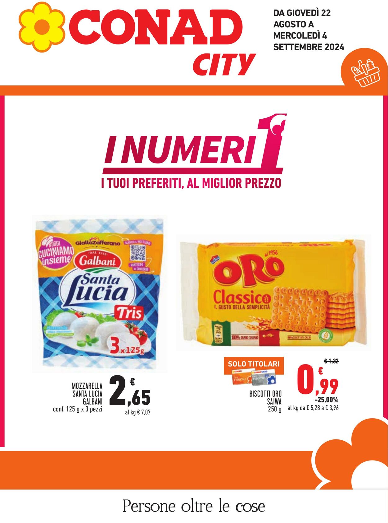 Volantino Conad 22.08.2024 - 04.09.2024