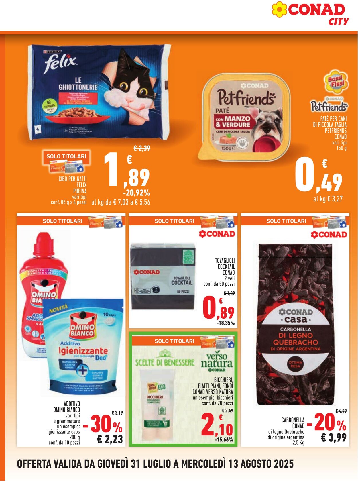 Volantino Conad 06.08.2025 - 06.08.2025