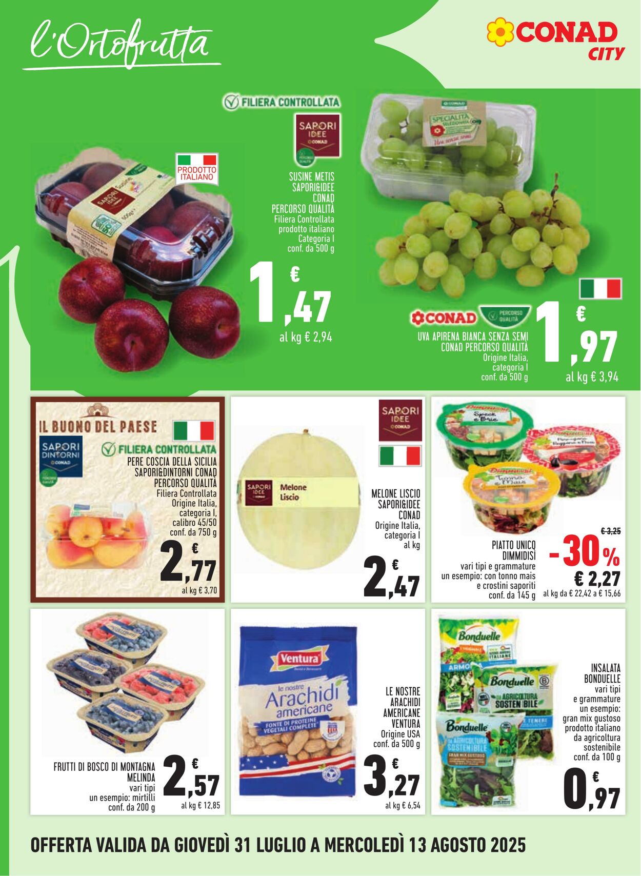 Volantino Conad 06.08.2025 - 06.08.2025