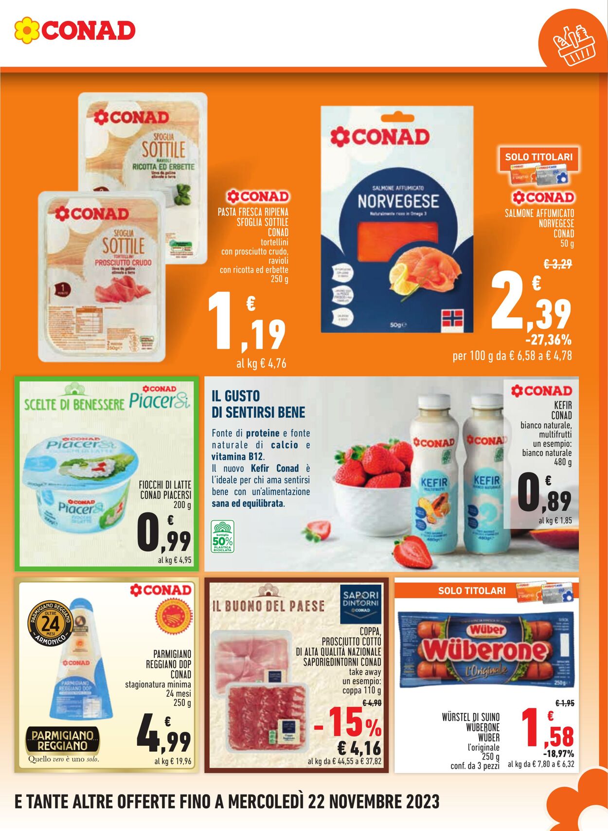 Volantino Conad 09.11.2023 - 18.11.2023