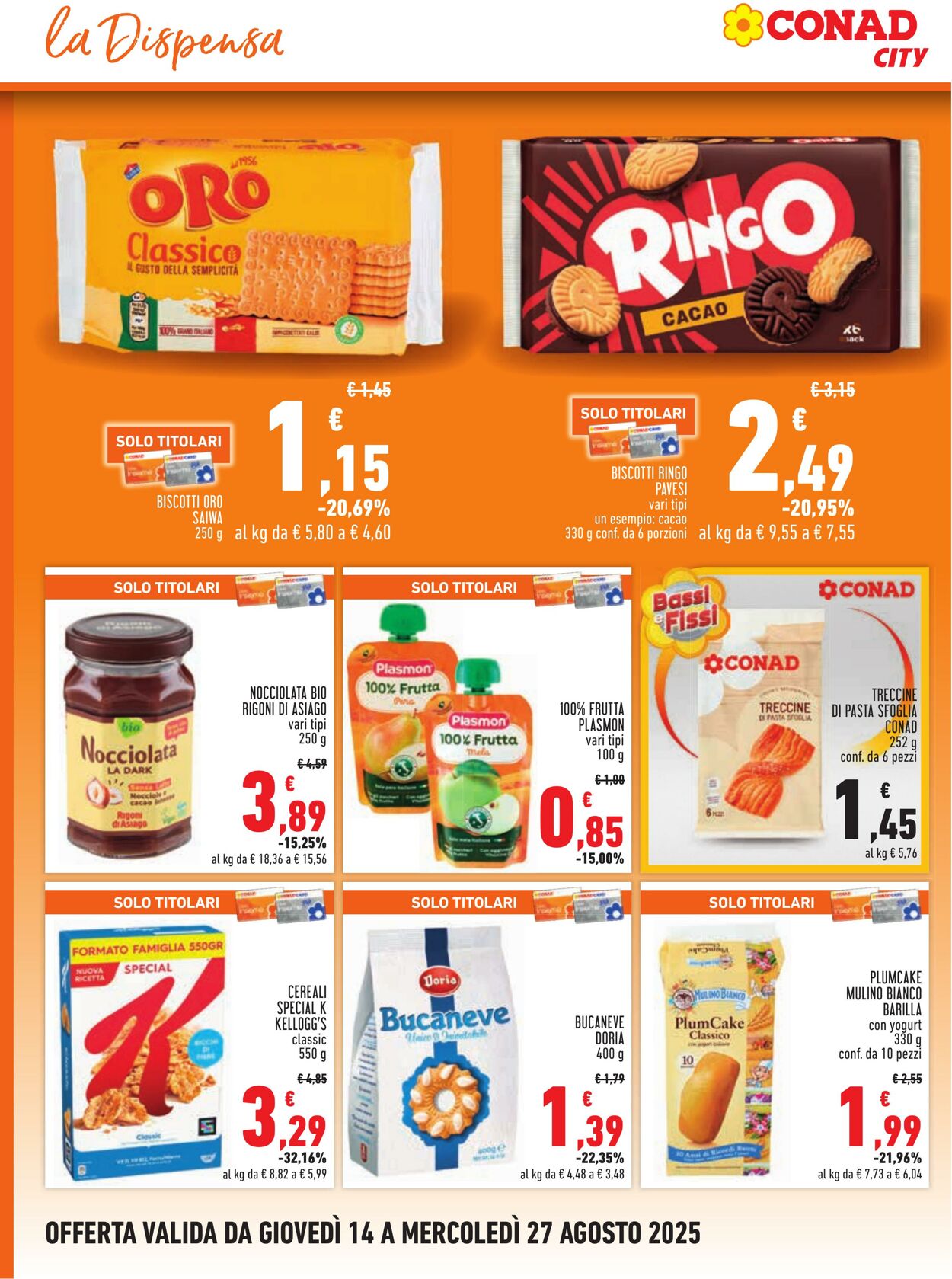 Volantino Conad 23.08.2025 - 23.08.2025