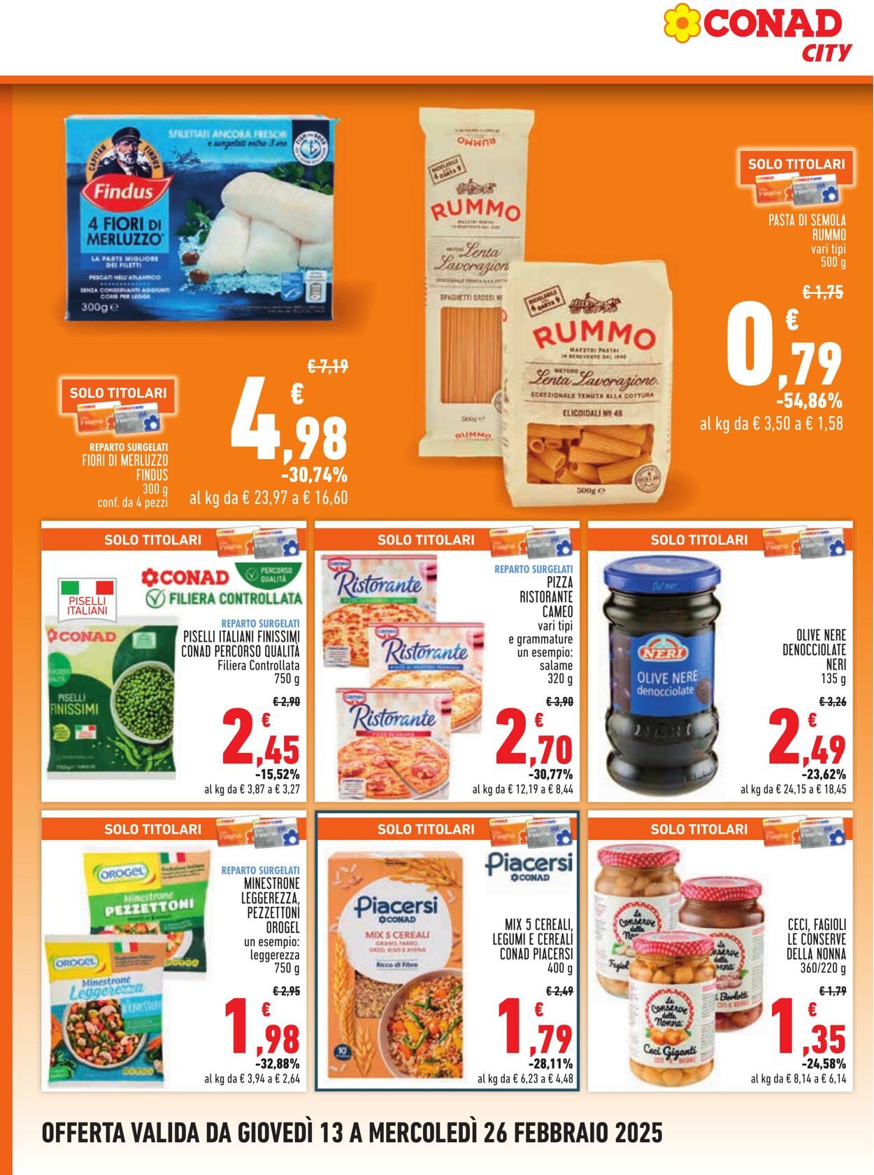 Volantino Conad 13.02.2025 - 26.02.2025