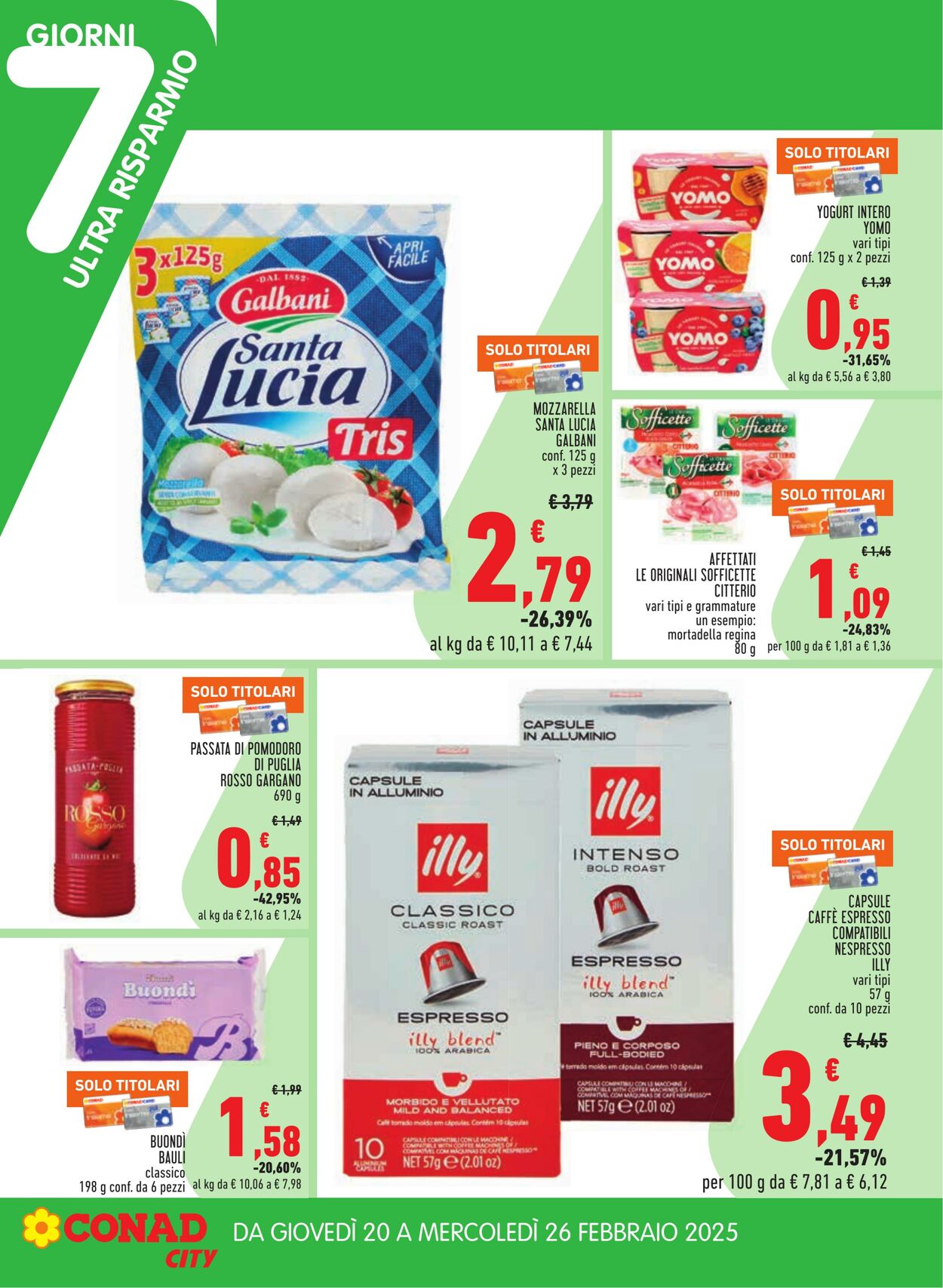 Volantino Conad 13.02.2025 - 26.02.2025