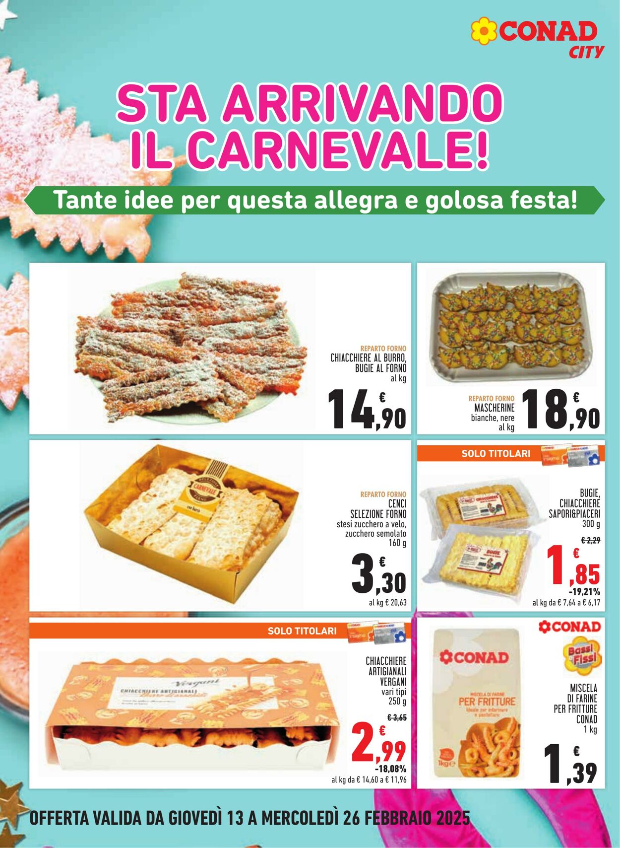 Volantino Conad 13.02.2025 - 26.02.2025