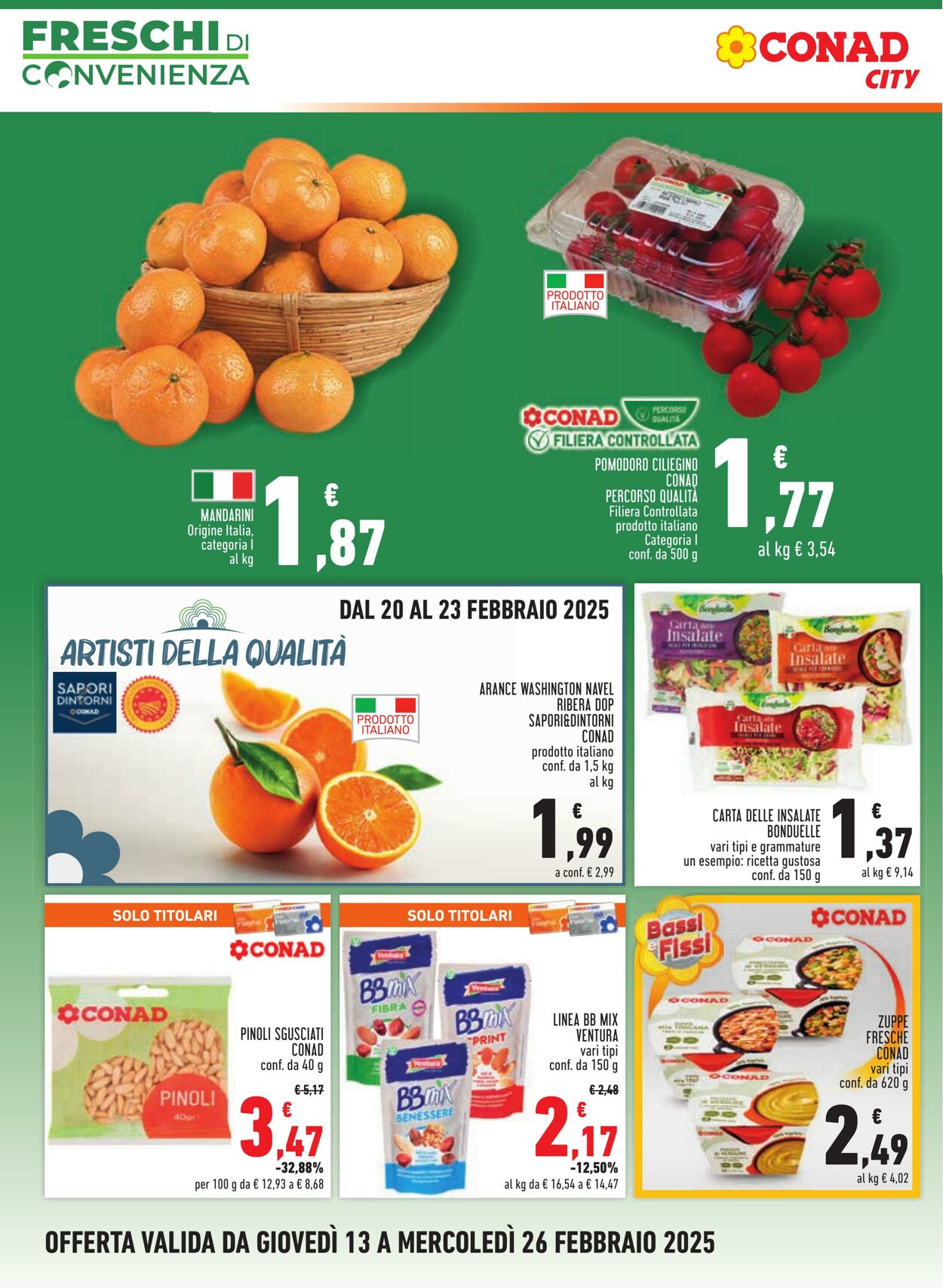 Volantino Conad 13.02.2025 - 26.02.2025