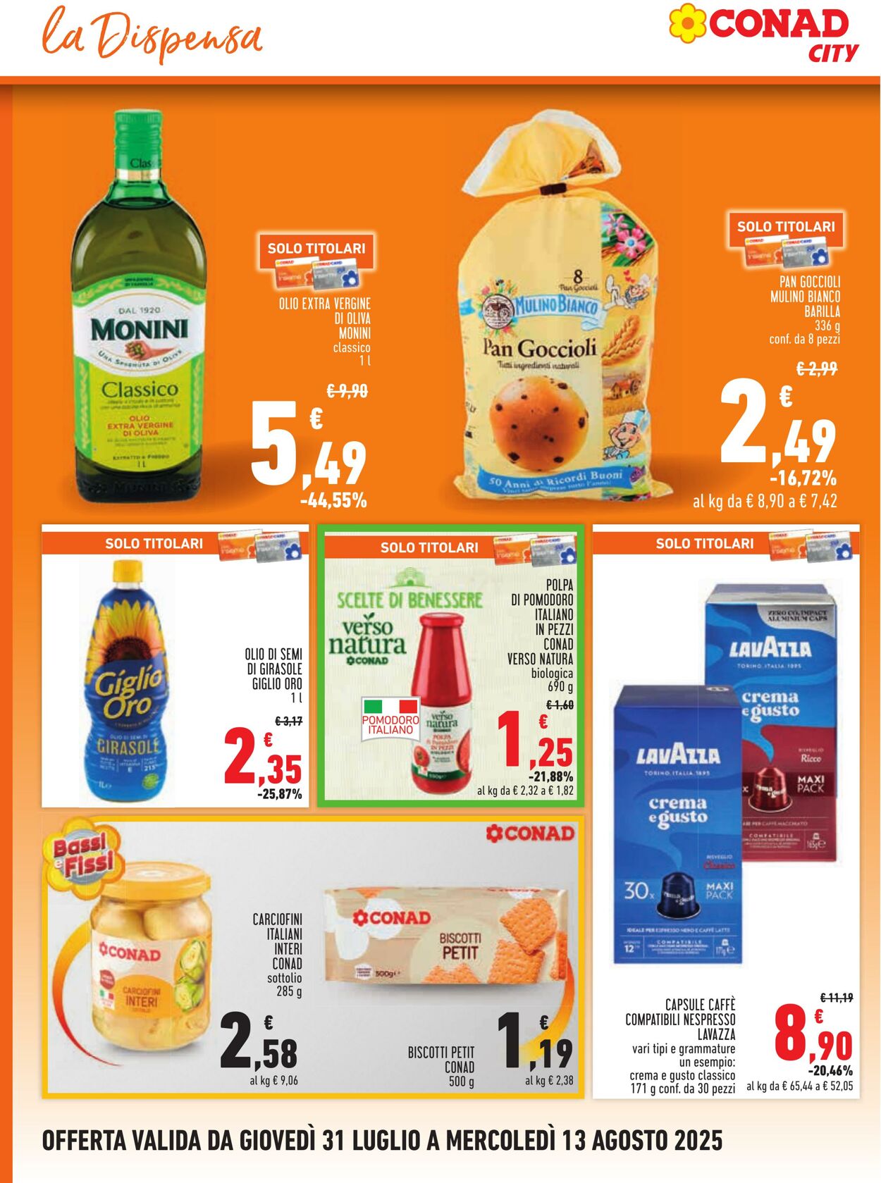 Volantino Conad 05.08.2025 - 05.08.2025