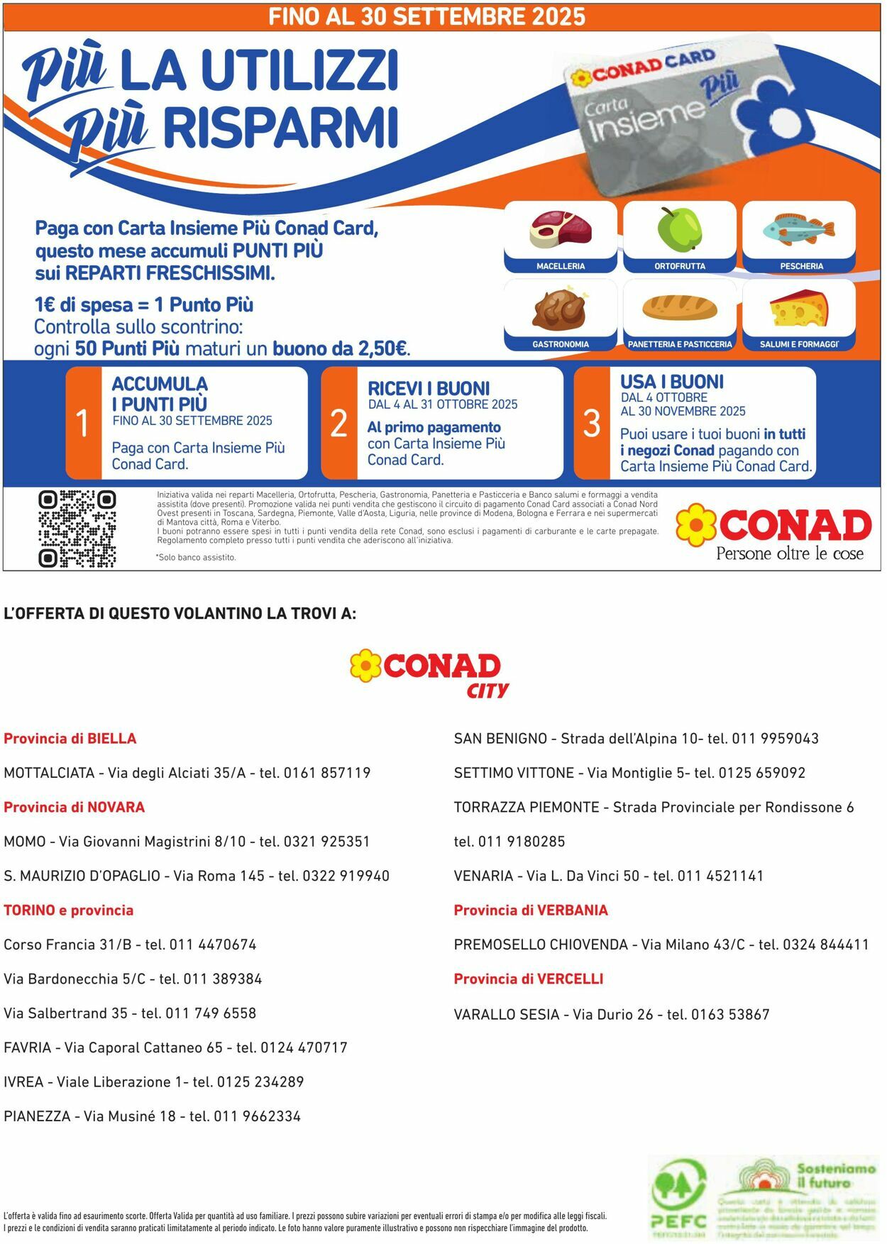 Volantino Conad 09.09.2025 - 09.09.2025