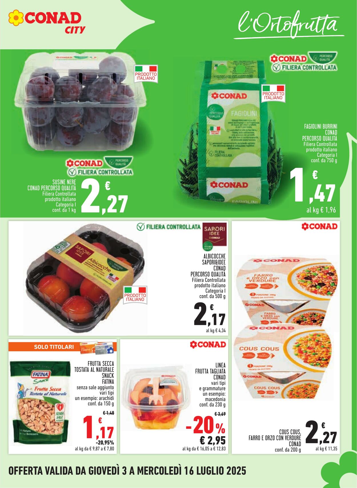 Volantino Conad 03.07.2025 - 03.07.2025
