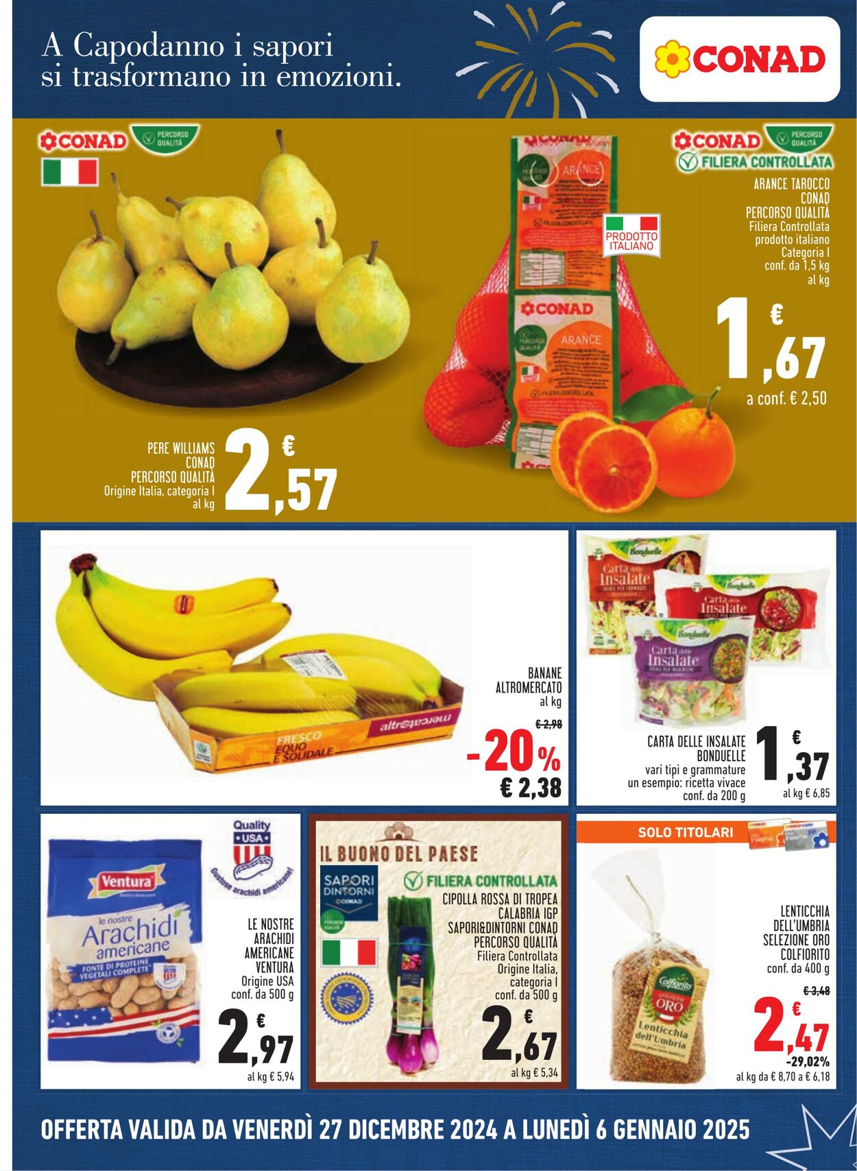 Volantino Conad 27.12.2024 - 06.01.2025