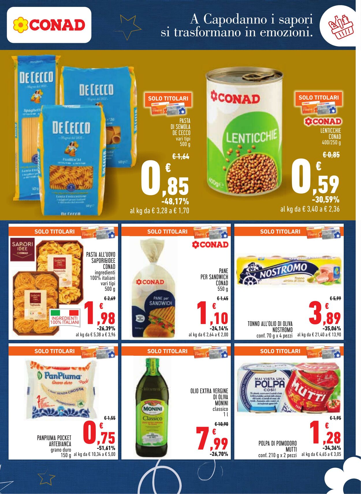 Volantino Conad 27.12.2024 - 06.01.2025