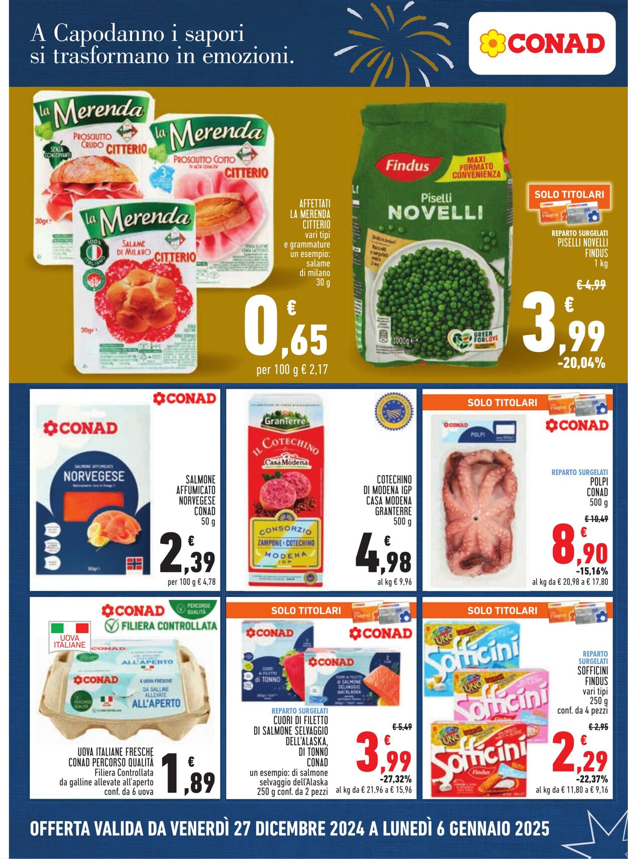 Volantino Conad 27.12.2024 - 06.01.2025